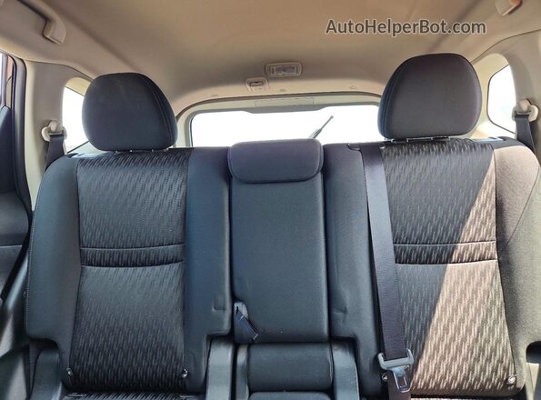 KNMAT2MV7KP548150 2019 NISSAN ROGUE Black Rear seats view