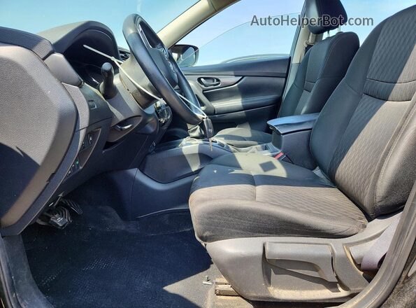 KNMAT2MV7KP548150 2019 NISSAN ROGUE Black Front interior view