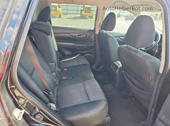 KNMAT2MV7LP509706 2020 NISSAN ROGUE Black Вид задньої частини салону