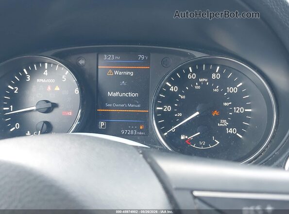 KNMAT2MV7LP512802 2020 NISSAN ROGUE Gray Vista de los asientos traseros