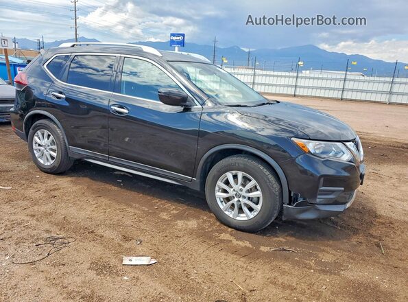KNMAT2MV7LP516199 2020 NISSAN ROGUE Черный Передняя правая четверть