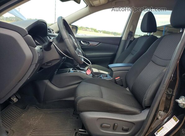KNMAT2MV7LP516199 2020 NISSAN ROGUE Черный Вид салона спереди
