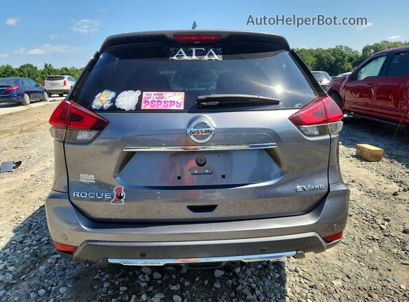 KNMAT2MV7LP533763 2020 NISSAN ROGUE Серый Вид сзади