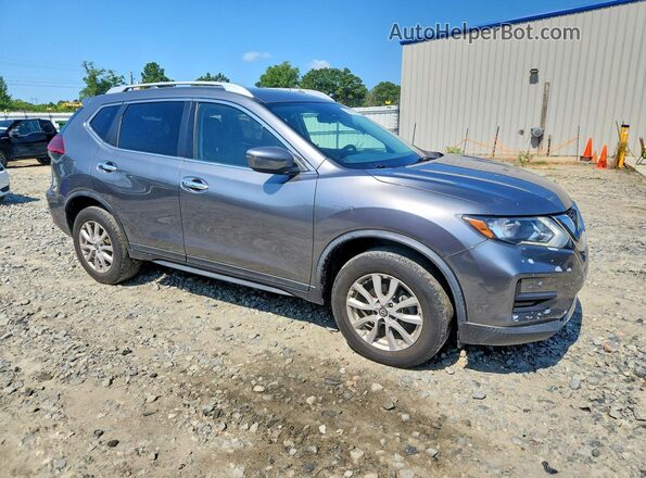 KNMAT2MV7LP533763 2020 NISSAN ROGUE Серый Передняя правая четверть