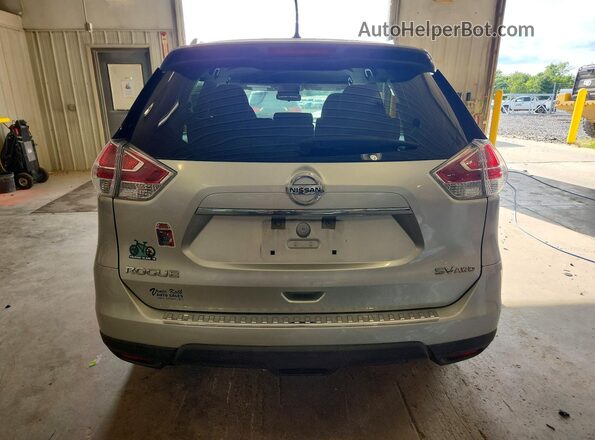 KNMAT2MV8GP633943 2016 NISSAN ROGUE Silver Vista trasera