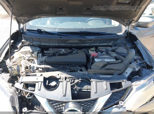 KNMAT2MV8GP648295 2016 NISSAN ROGUE Gray Widok z tyłu