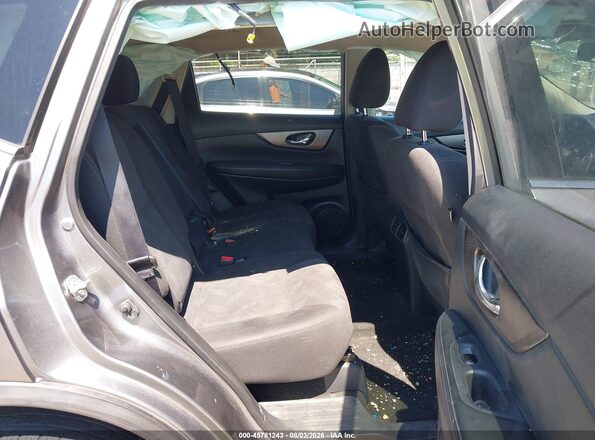 KNMAT2MV8GP648295 2016 NISSAN ROGUE Gray Widok naklejki z numerem VIN