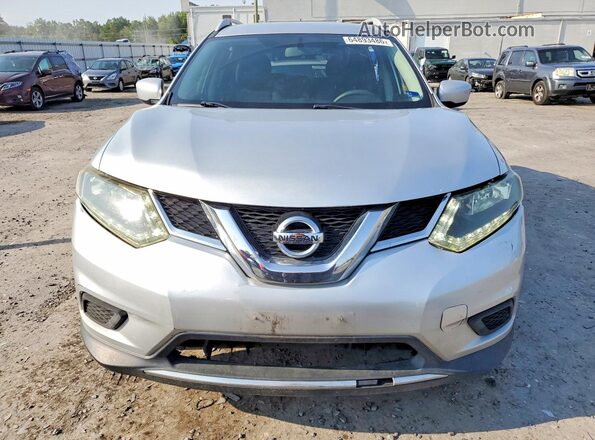 KNMAT2MV8GP669003 2016 NISSAN ROGUE Silver წინა ხედი