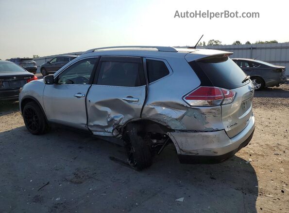 KNMAT2MV8GP669003 2016 NISSAN ROGUE Silver უკანა მარცხენა