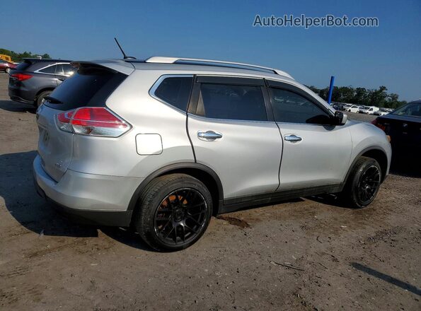 KNMAT2MV8GP669003 2016 NISSAN ROGUE Silver უკანა მარჯვენა