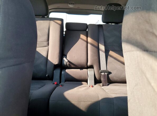 KNMAT2MV8GP669003 2016 NISSAN ROGUE Silver უკანა სავარძლების ხედი