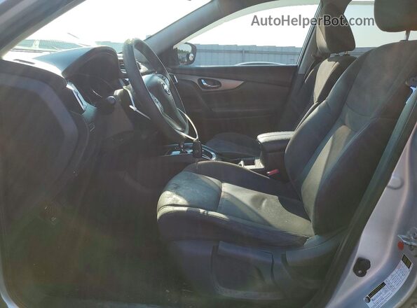 KNMAT2MV8GP669003 2016 NISSAN ROGUE Silver წინა სალონის ხედი