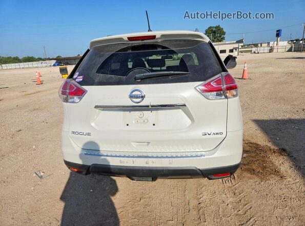 KNMAT2MV8GP688392 2016 NISSAN ROGUE White Widok z tyłu