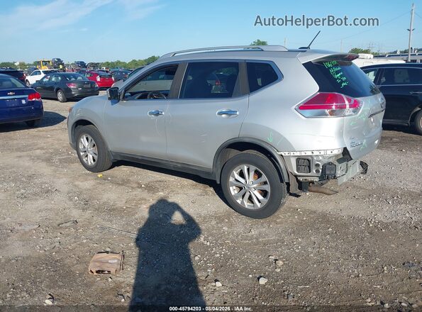 KNMAT2MV8GP701366 2016 NISSAN ROGUE Silver Հետևի ձախ