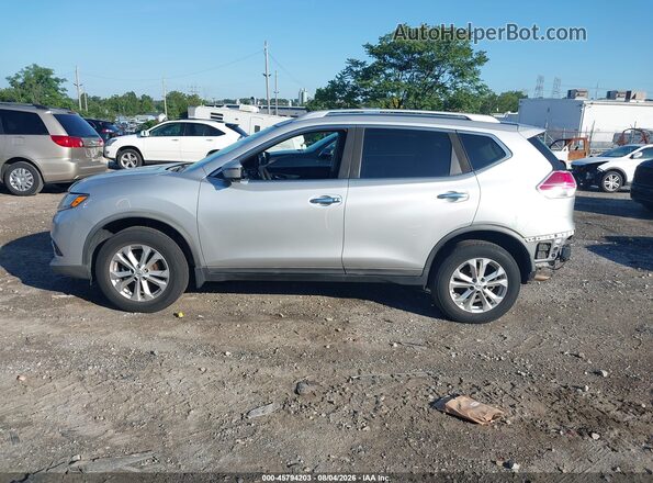 KNMAT2MV8GP701366 2016 NISSAN ROGUE Silver Սալոնի 360 աստիճան տեսք
