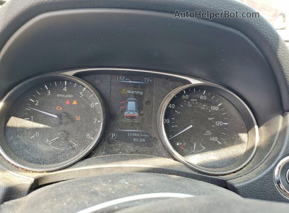 KNMAT2MV8GP711573 2016 NISSAN ROGUE Silver ხელსაწყოთა პანელის ხედი