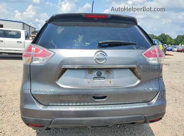 KNMAT2MV8GP711573 2016 NISSAN ROGUE Silver უკანა ხედი