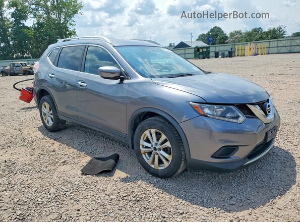 KNMAT2MV8GP711573 2016 NISSAN ROGUE Silver წინა მარჯვენა