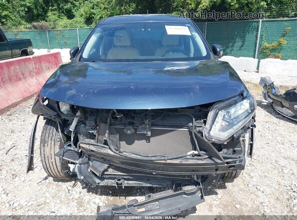 KNMAT2MV8GP716787 2016 NISSAN ROGUE Blue Widok z przodu