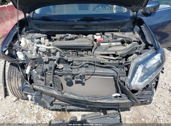 KNMAT2MV8GP716787 2016 NISSAN ROGUE Blue Widok z tyłu