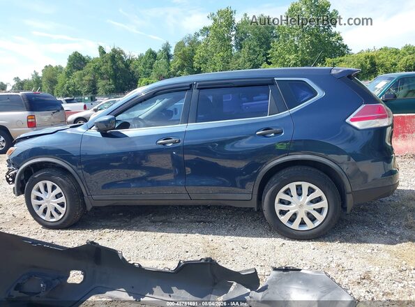 KNMAT2MV8GP716787 2016 NISSAN ROGUE Blue 