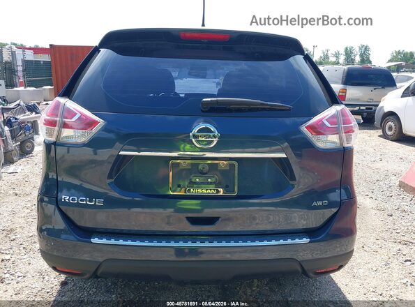 KNMAT2MV8GP716787 2016 NISSAN ROGUE Blue 