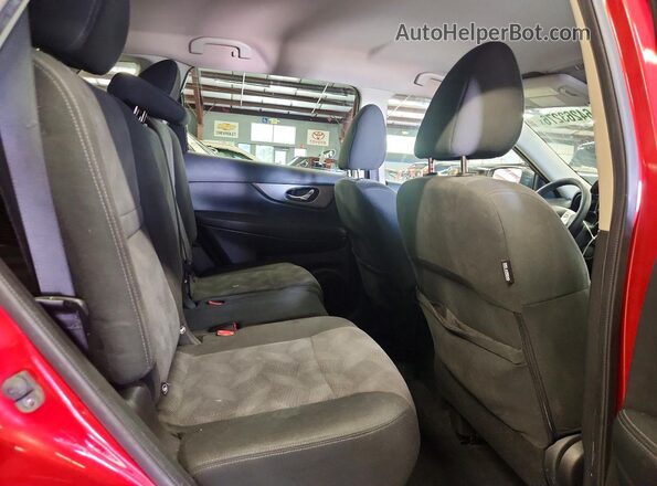 KNMAT2MV8GP727269 2016 NISSAN ROGUE Red Vista interior trasera