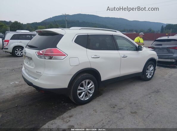 KNMAT2MV8GP734710 2016 NISSAN ROGUE White Rear right