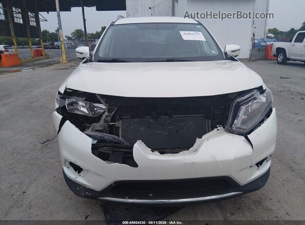 KNMAT2MV8GP734710 2016 NISSAN ROGUE White Instrument cluster view