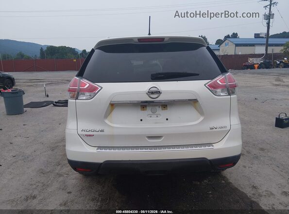 KNMAT2MV8GP734710 2016 NISSAN ROGUE White 