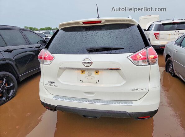 KNMAT2MV8GP735744 2016 NISSAN ROGUE Белый Вид сзади