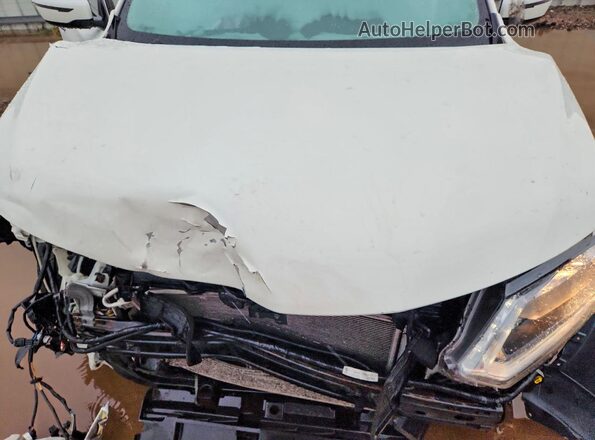 KNMAT2MV8GP735744 2016 NISSAN ROGUE Белый Вид задней части салона