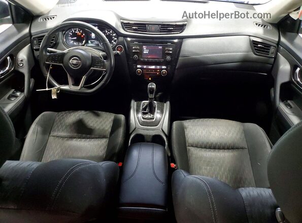 KNMAT2MV8HP544889 2017 NISSAN ROGUE White Widok deski rozdzielczej