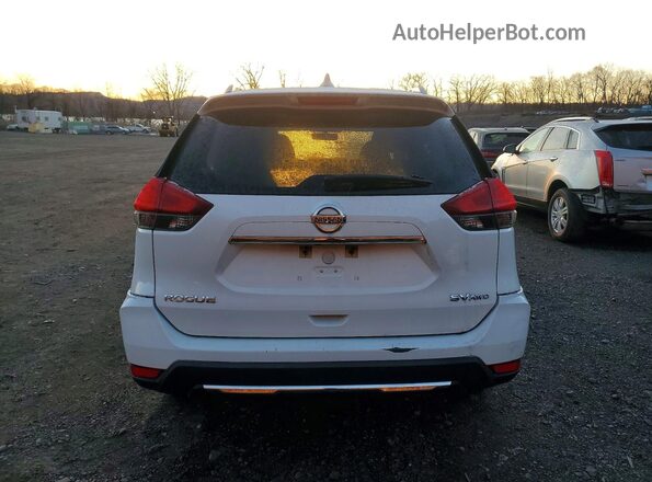 KNMAT2MV8HP581182 2017 NISSAN ROGUE White უკანა ხედი