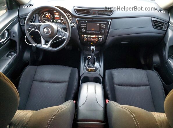 KNMAT2MV8HP581182 2017 NISSAN ROGUE White წინა პანელის ხედი