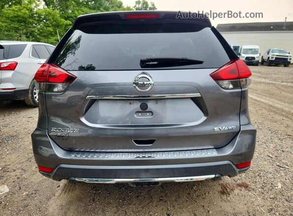 KNMAT2MV8HP600054 2017 NISSAN ROGUE Silver Vista trasera