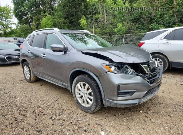 KNMAT2MV8HP600054 2017 NISSAN ROGUE Silver Delantero derecho