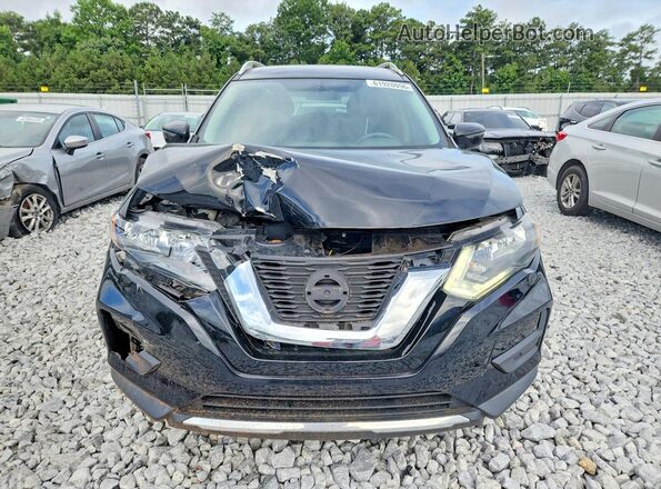 KNMAT2MV8JP501224 2018 NISSAN ROGUE Black წინა ხედი