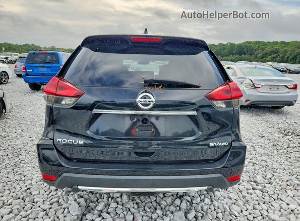 KNMAT2MV8JP501224 2018 NISSAN ROGUE Black უკანა ხედი