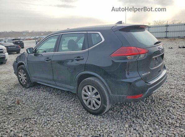 KNMAT2MV8JP504320 2018 NISSAN ROGUE Black უკანა მარცხენა