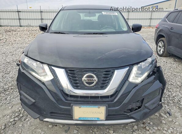 KNMAT2MV8JP504320 2018 NISSAN ROGUE Black წინა ხედი