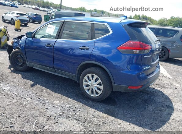 KNMAT2MV8JP547426 2018 NISSAN ROGUE Blue უკანა მარცხენა