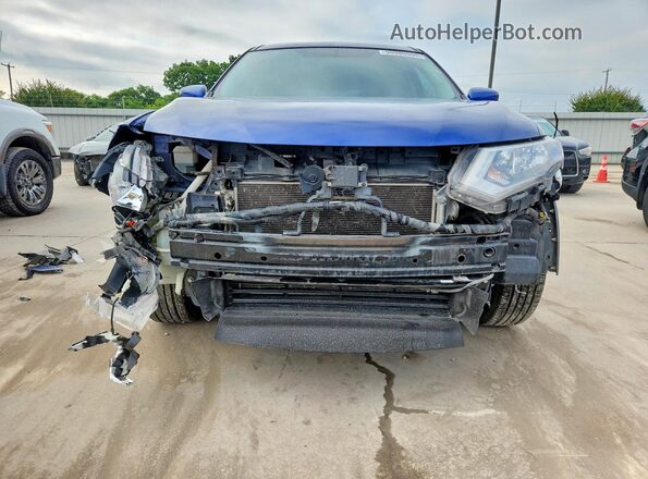 KNMAT2MV8JP552089 2018 NISSAN ROGUE Синий Вид спереди