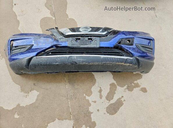 KNMAT2MV8JP552089 2018 NISSAN ROGUE Синий Вид подкапотного пространства