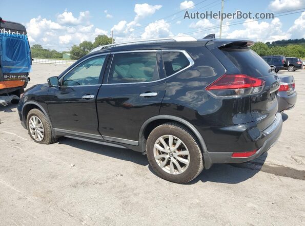 KNMAT2MV8JP559978 2018 NISSAN ROGUE Black უკანა მარცხენა