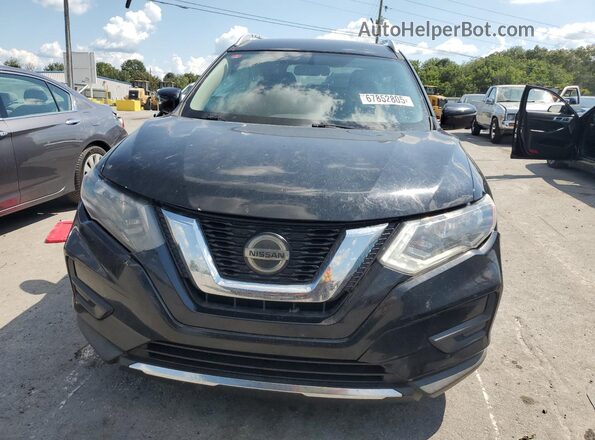 KNMAT2MV8JP559978 2018 NISSAN ROGUE Black წინა ხედი