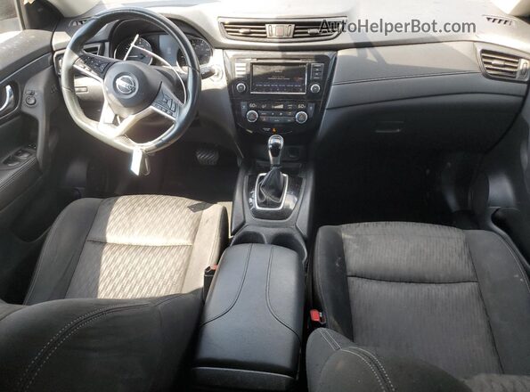KNMAT2MV8JP559978 2018 NISSAN ROGUE Black წინა პანელის ხედი