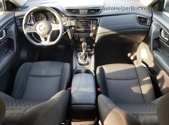 KNMAT2MV8JP568888 2018 NISSAN ROGUE White Widok deski rozdzielczej