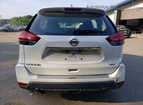 KNMAT2MV8JP568888 2018 NISSAN ROGUE White Widok z tyłu