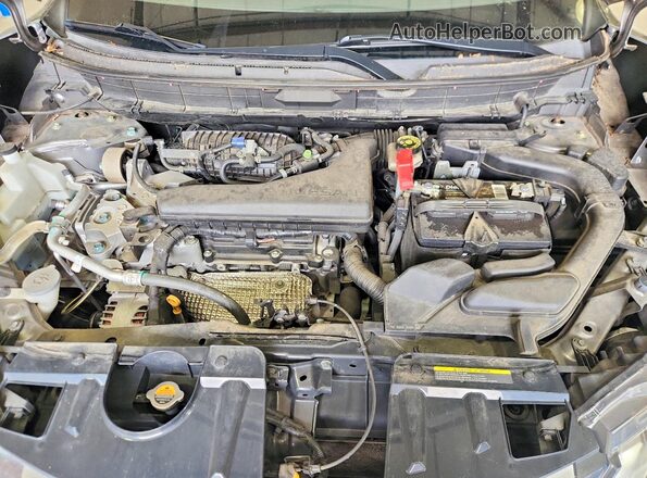 KNMAT2MV8JP582824 2018 NISSAN ROGUE Серый Вид подкапотного пространства